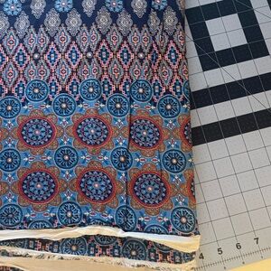 Cotton viscose fabric (4yds) for dressmaking